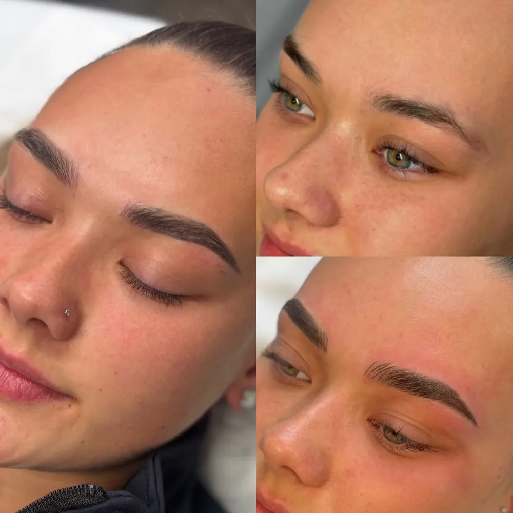 Semi-permanent eyebrow results from SM Aesthetics Clinic