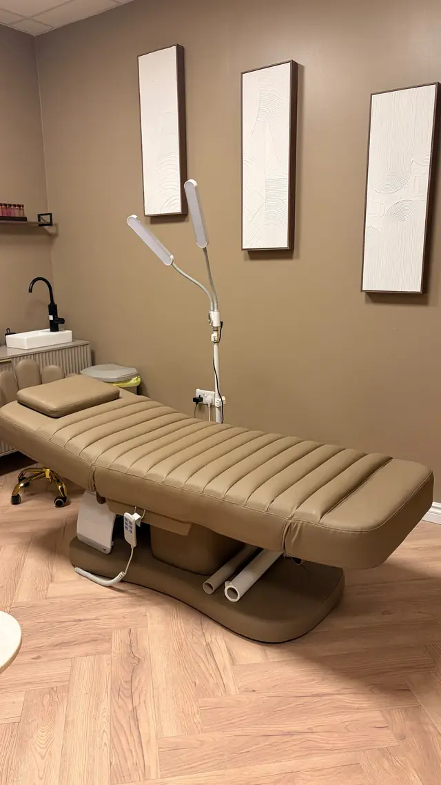 Treatment room at SM Aesthetics Clinic in Margate