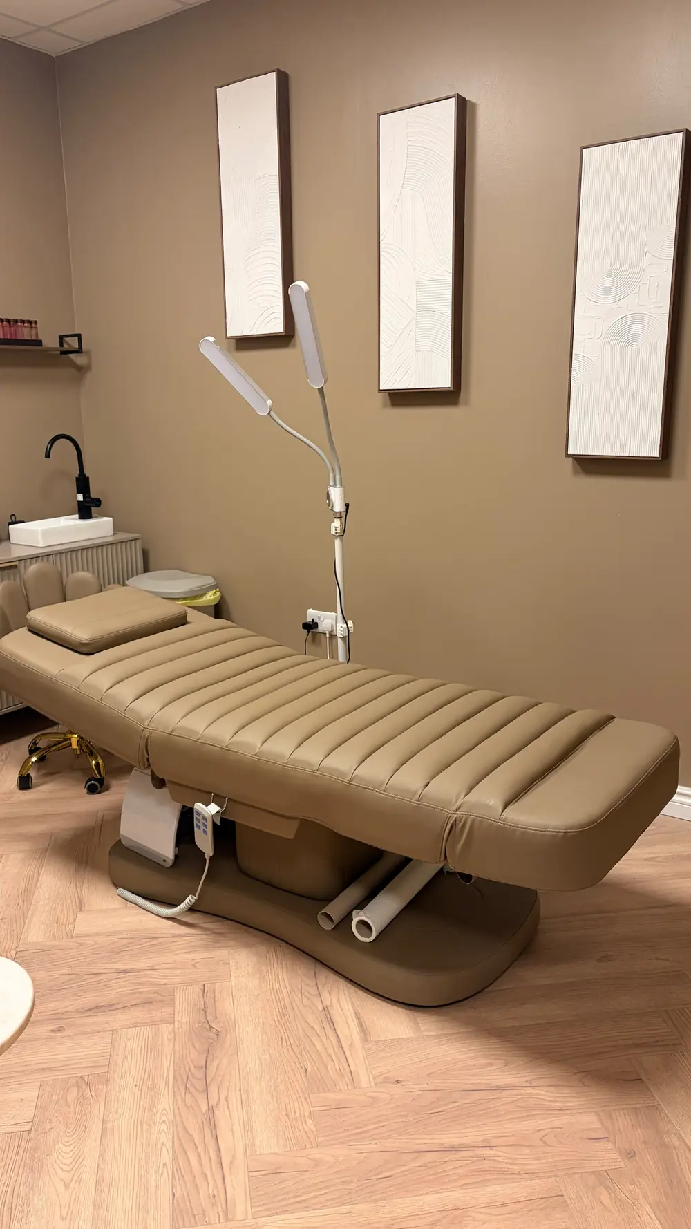 Treatment room at SM Aesthetics Clinic in Margate